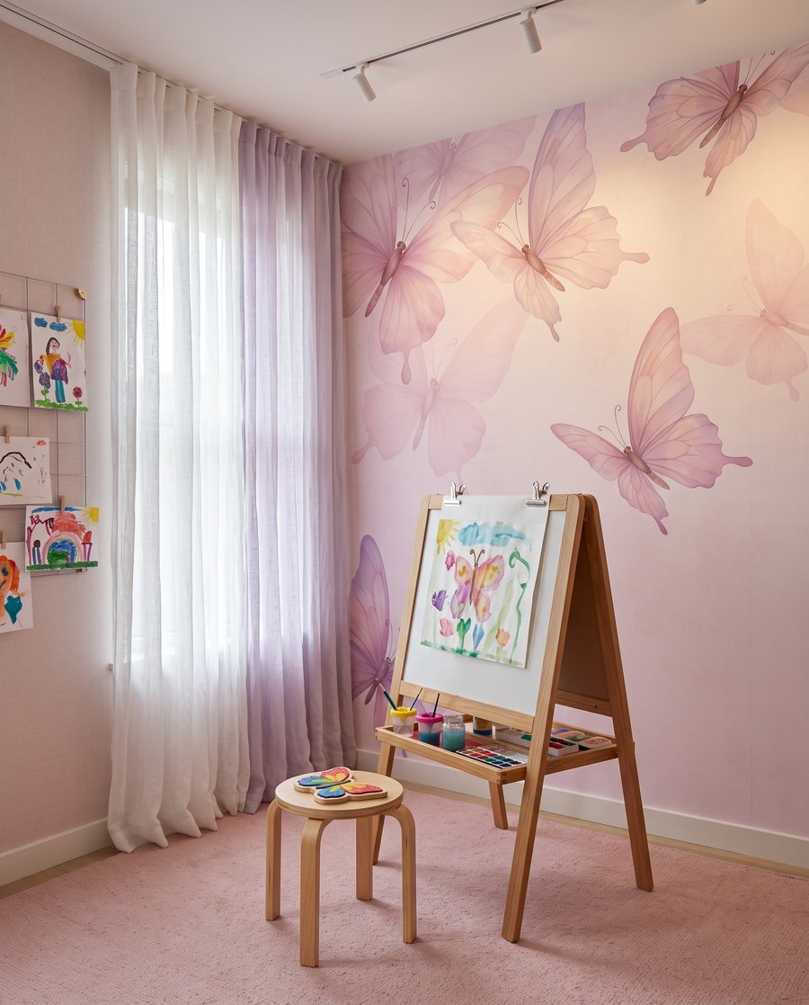 Fluturi transparenți — interior 2