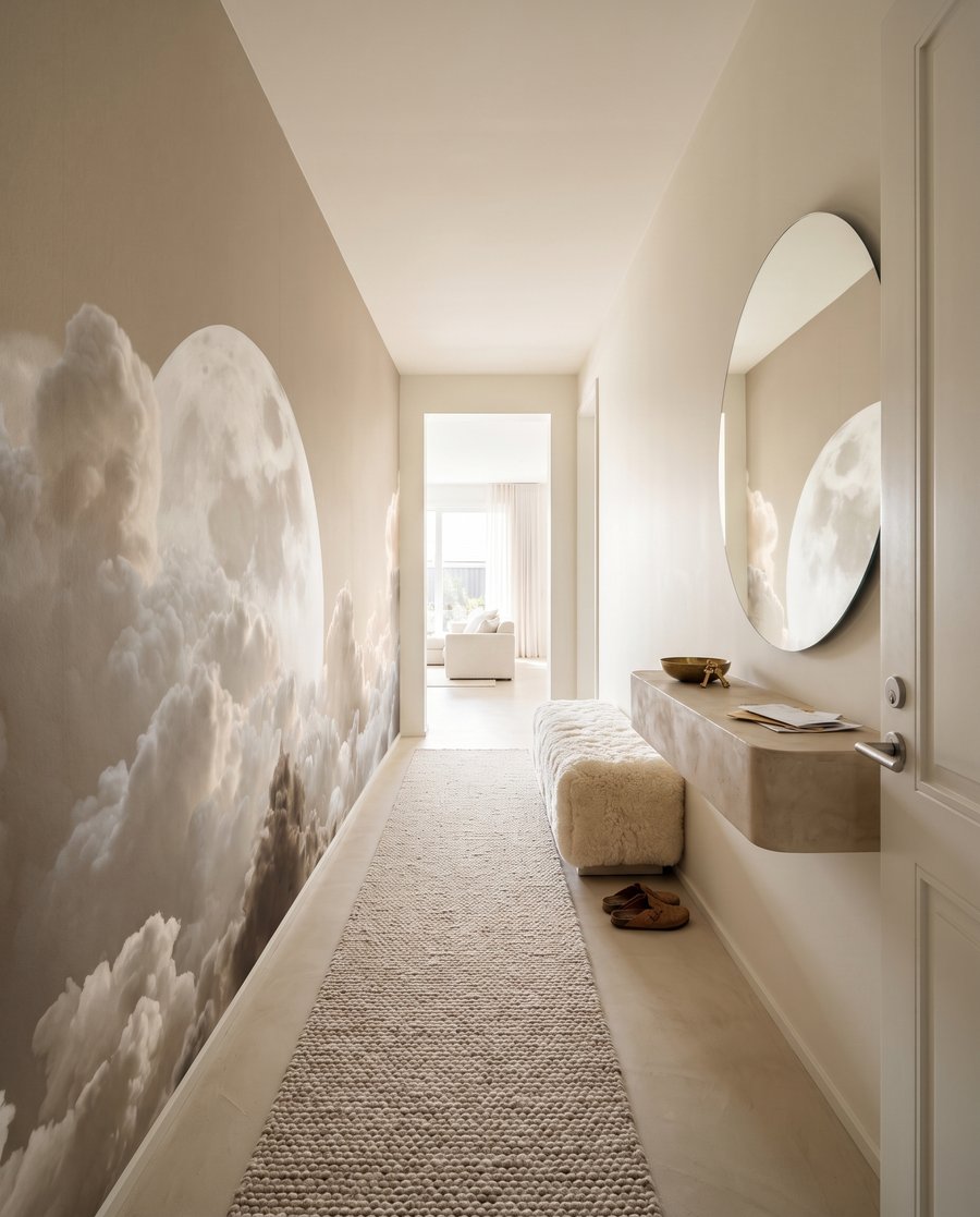 Lună plină peste nori — interior 4