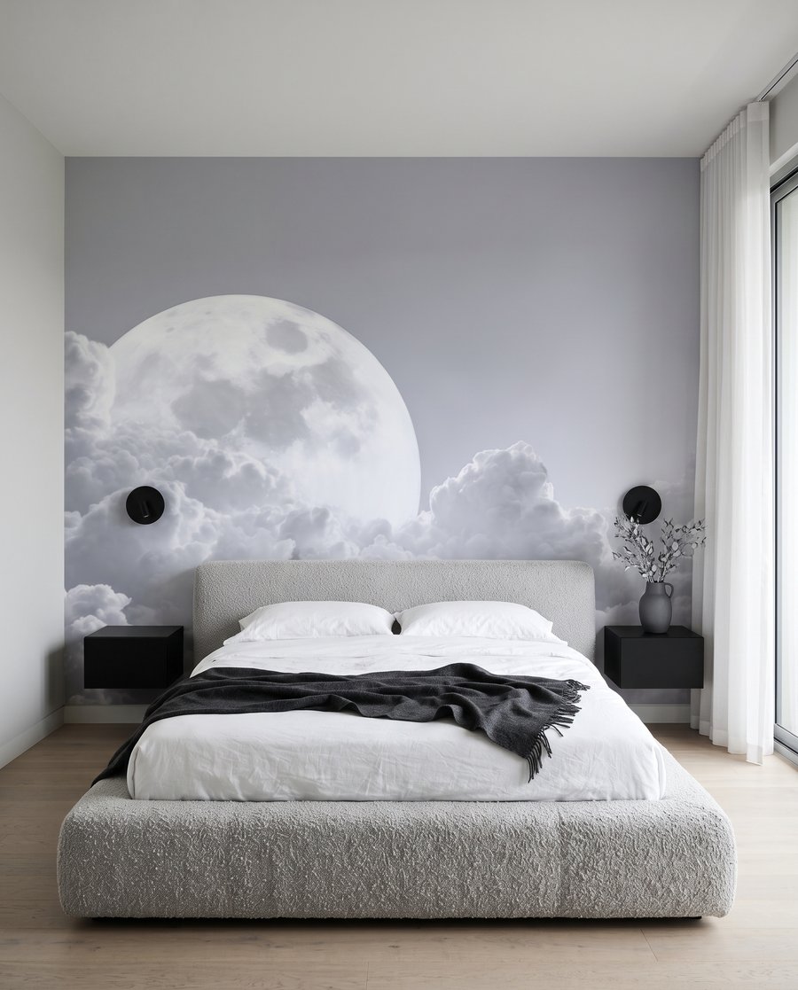 Lună plină peste nori — interior 2