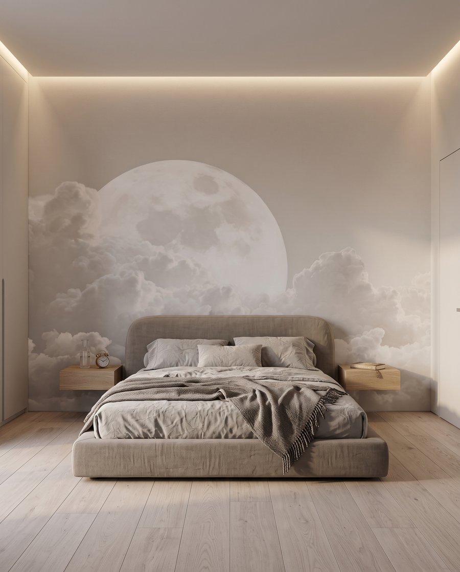 Lună plină peste nori — interior 2