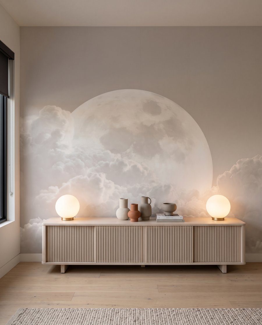 Lună plină peste nori — interior 4