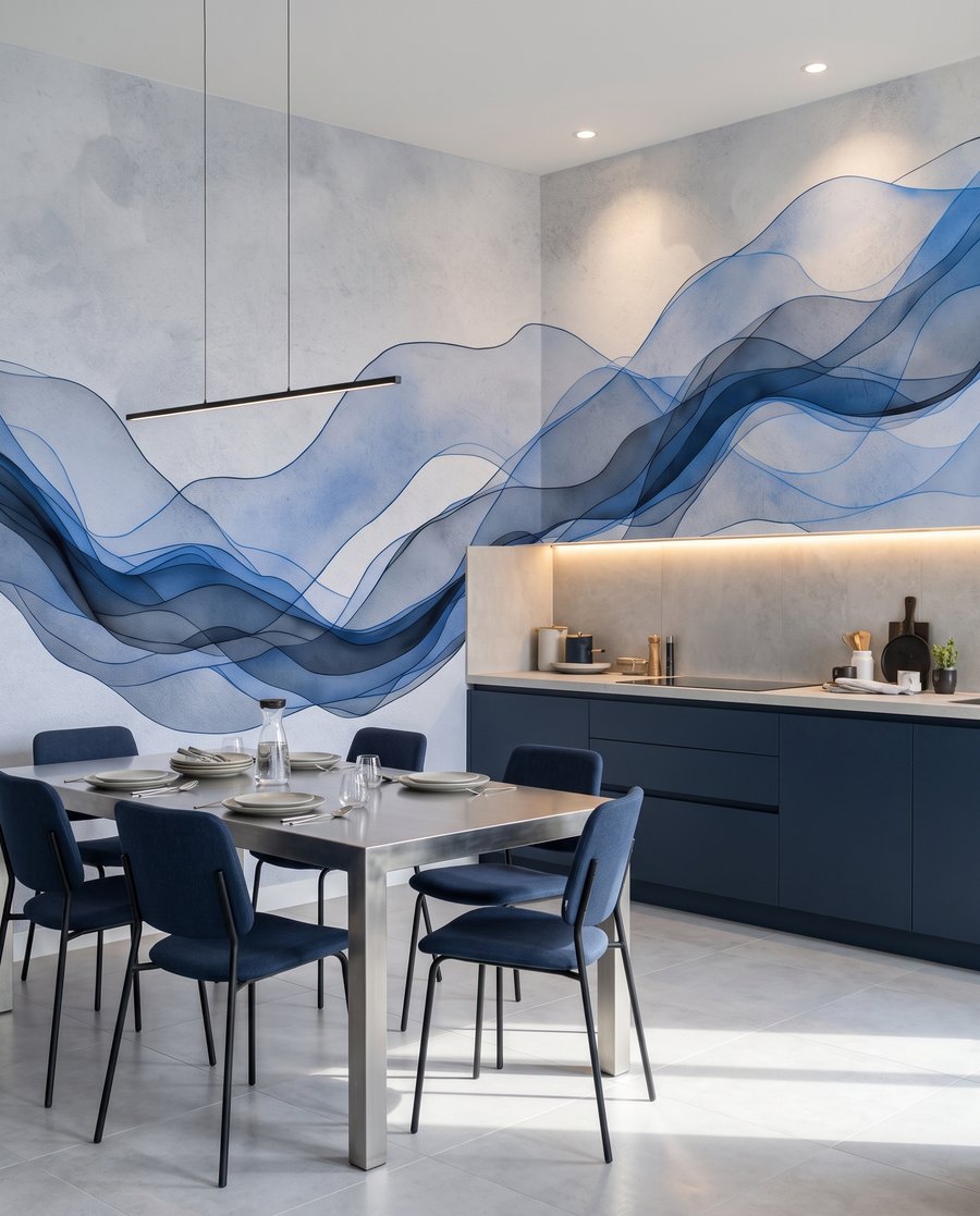 Valuri transparente — interior 1
