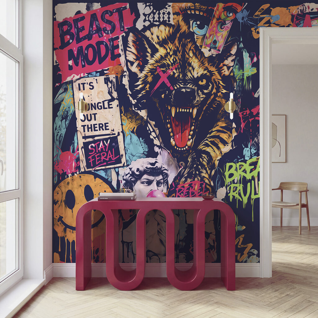 Craniu în graffiti — interior 3