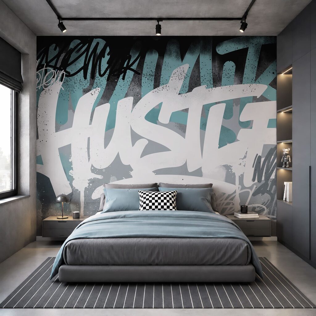 Litere de graffiti — interior 1