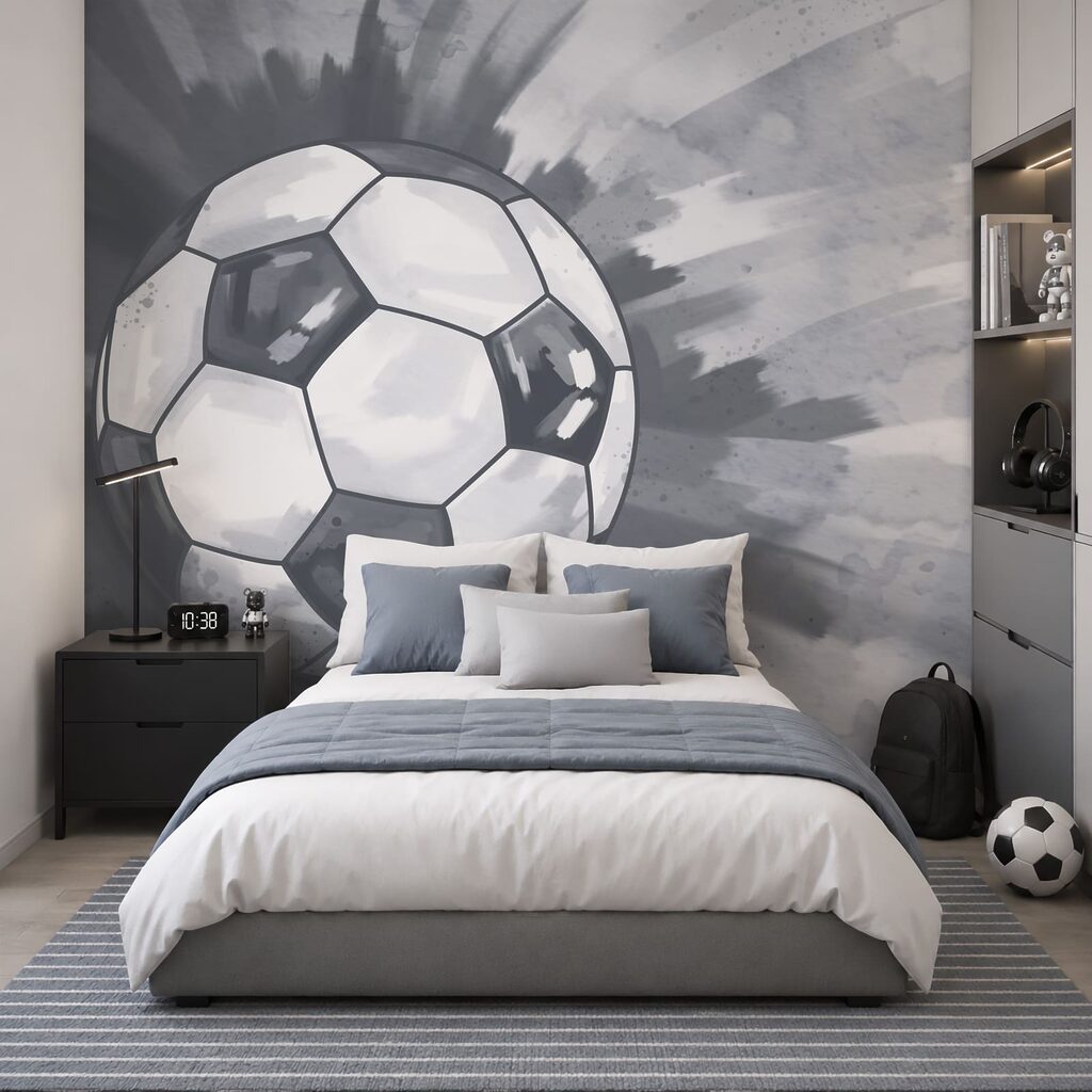 Fotbal în vopsea — interior 1