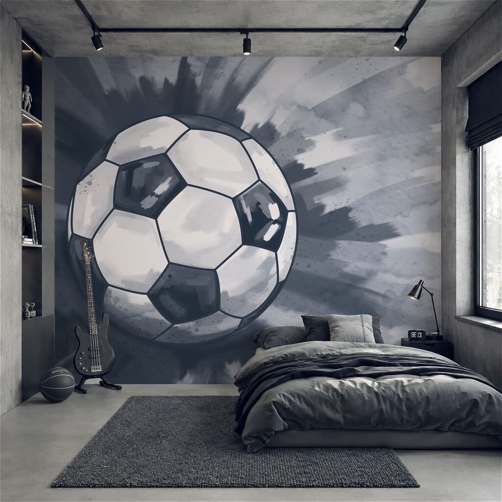 Fotbal în vopsea — interior 2