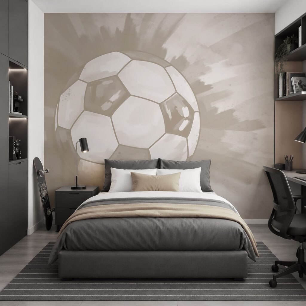 Fotbal în vopsea — interior 2