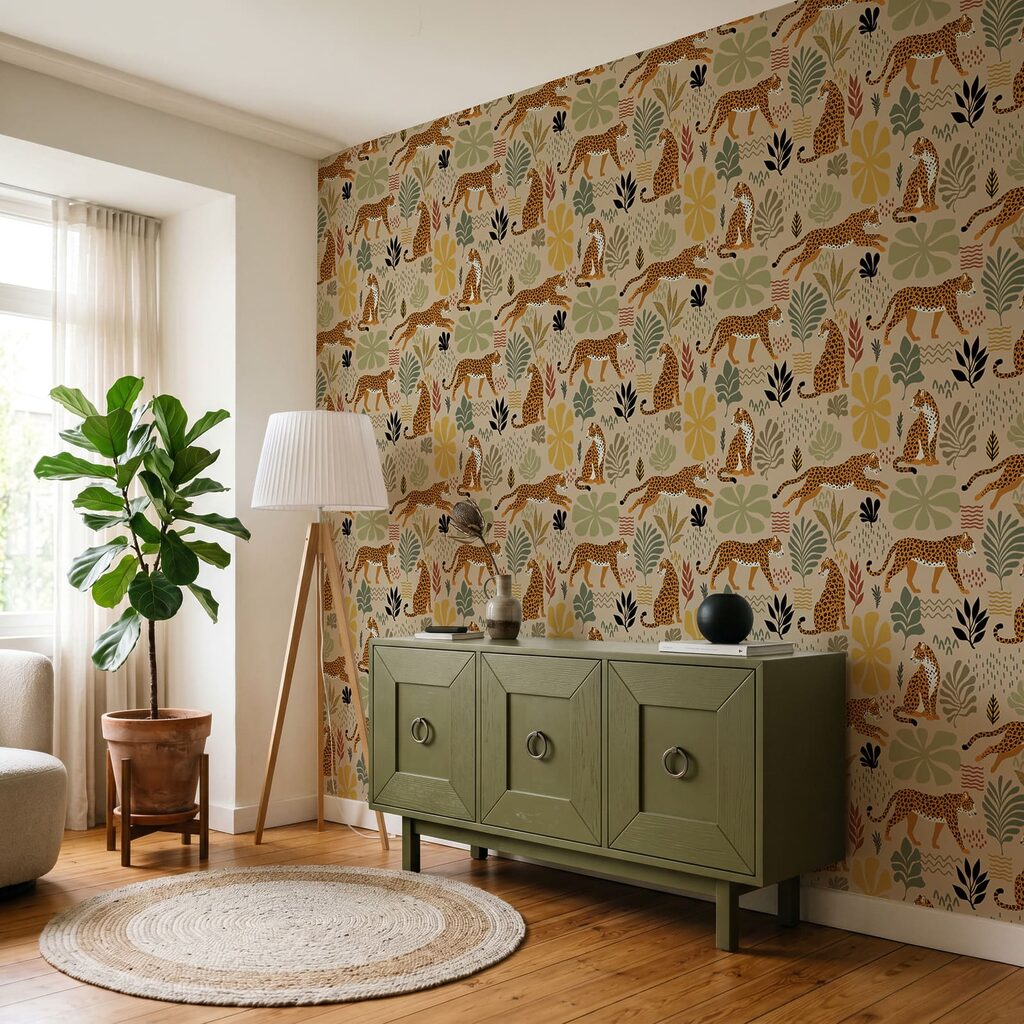 Leoparzi în junglă — interior 1