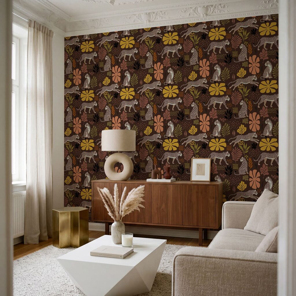 Leoparzi în junglă — interior 1