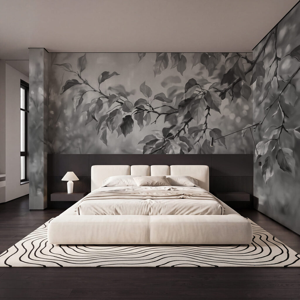 Frunziș în contralumină — interior 1