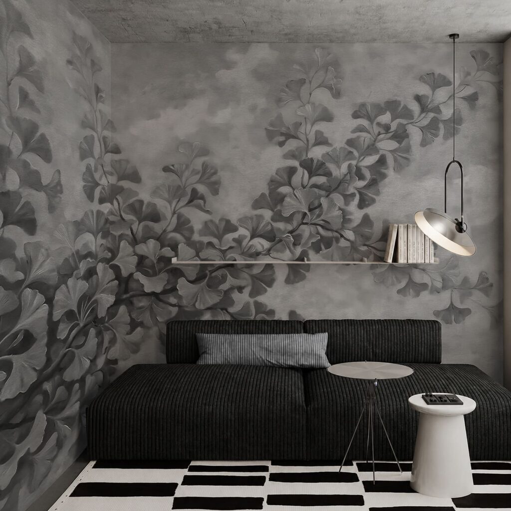 Ramuri în ceață — interior 2