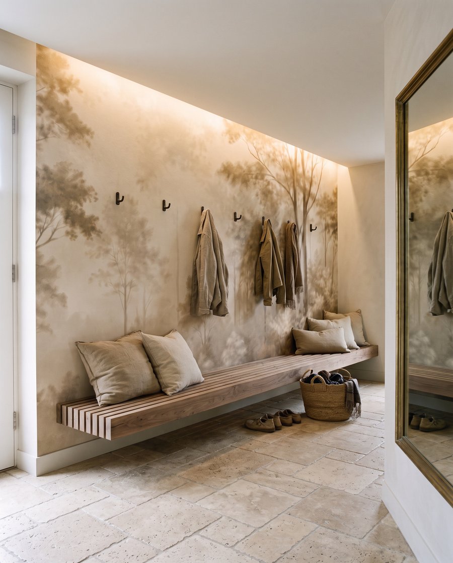 Peisaj blând în ceață — interior 7