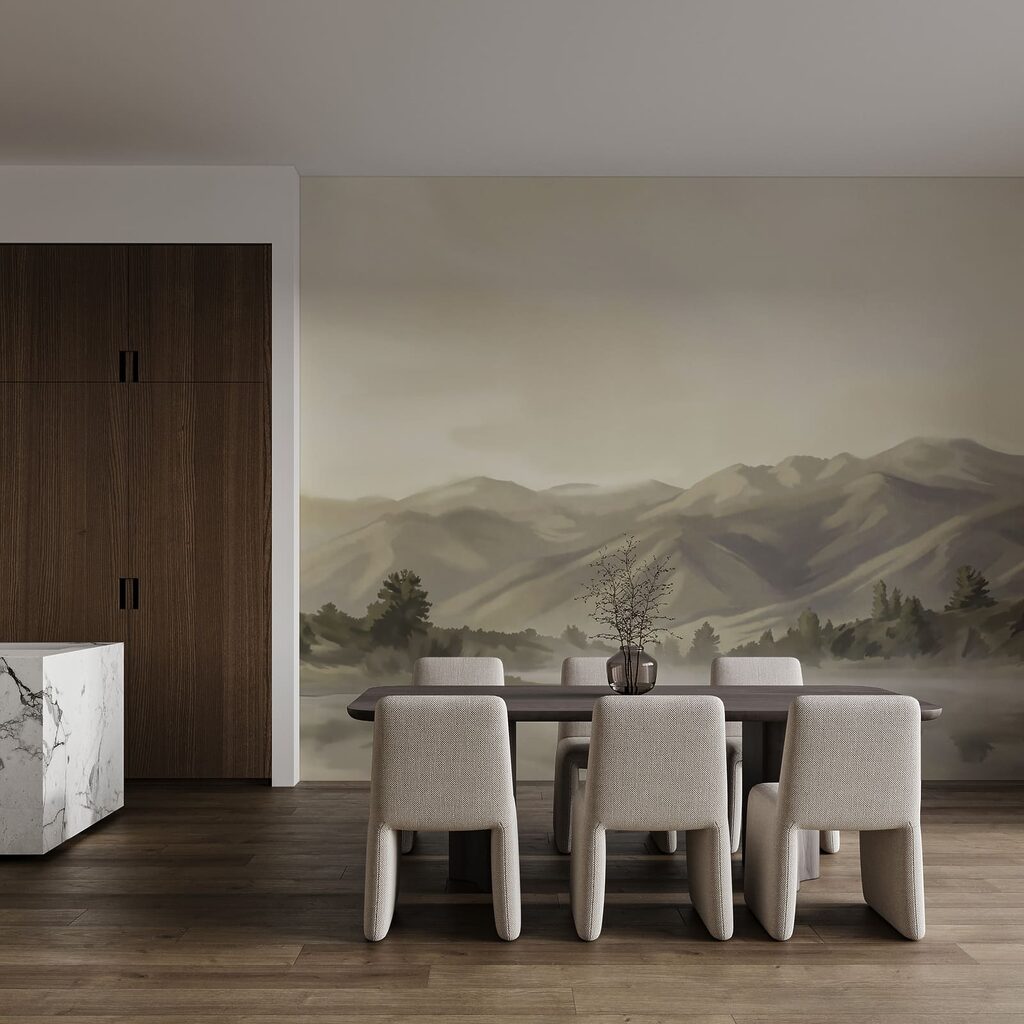 Munți reflectați în apă — interior 4