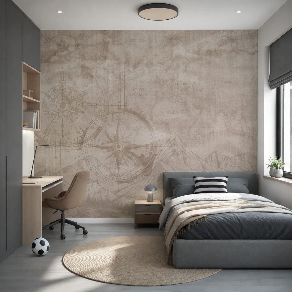 Hartă veche cu munți — interior 5