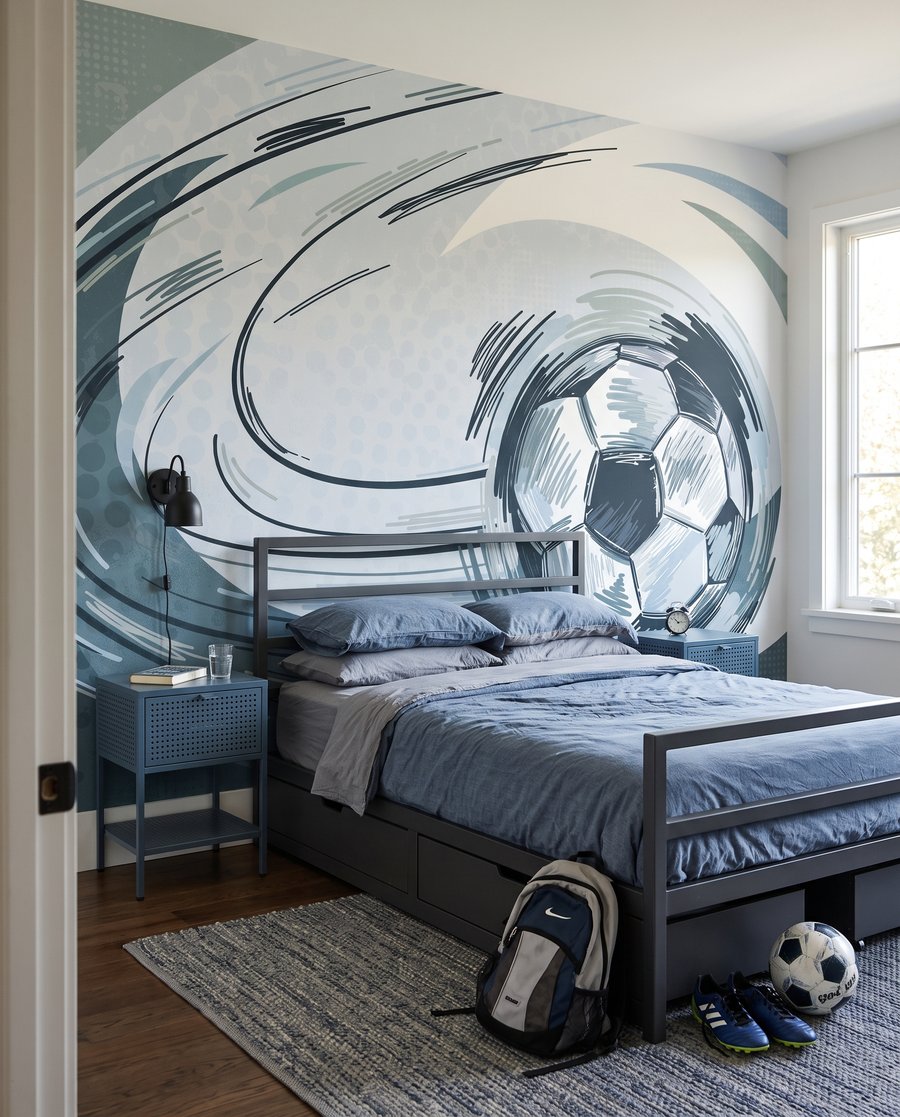 Fotbal în tuș — interior 2