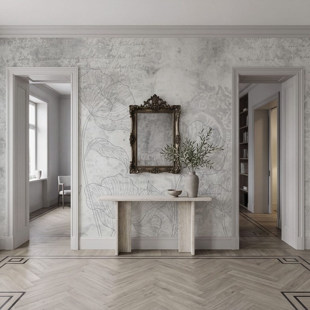 Linii florale și ornamente — interior 5