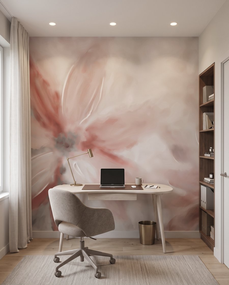 Flori ca evantaie pictate — interior 5