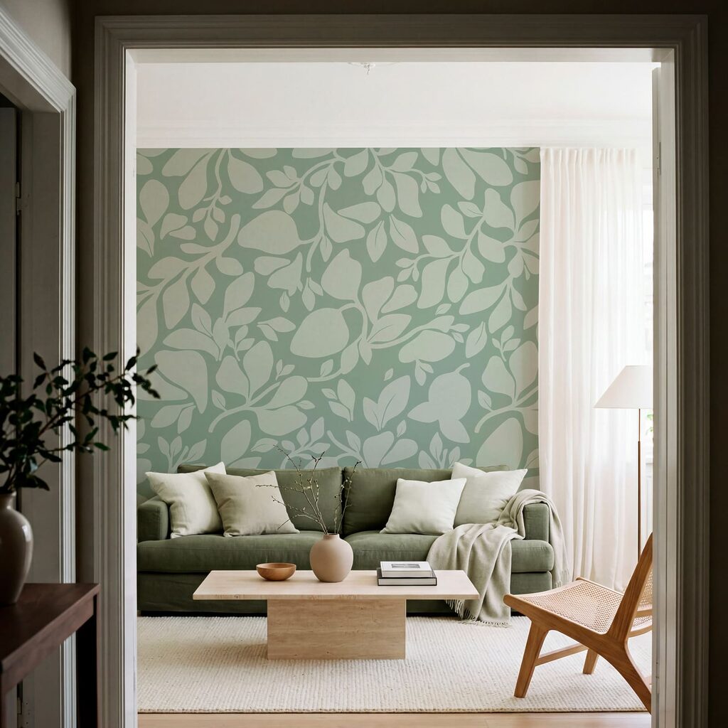 Frunze în siluete — interior 1