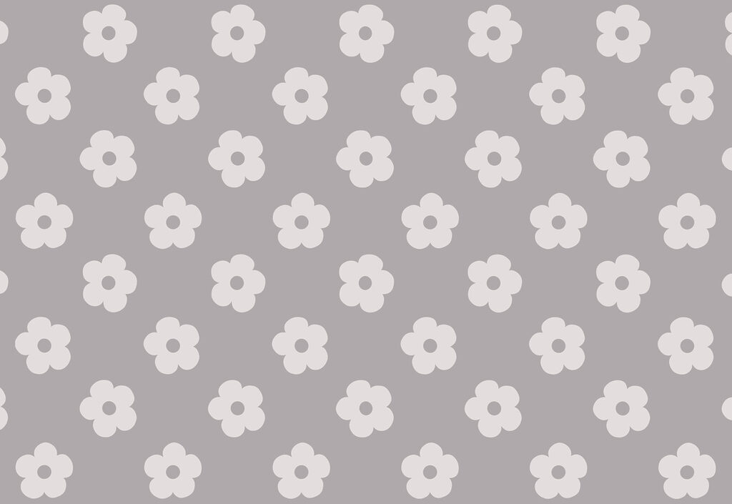 Floricele cu cinci petale — design complet