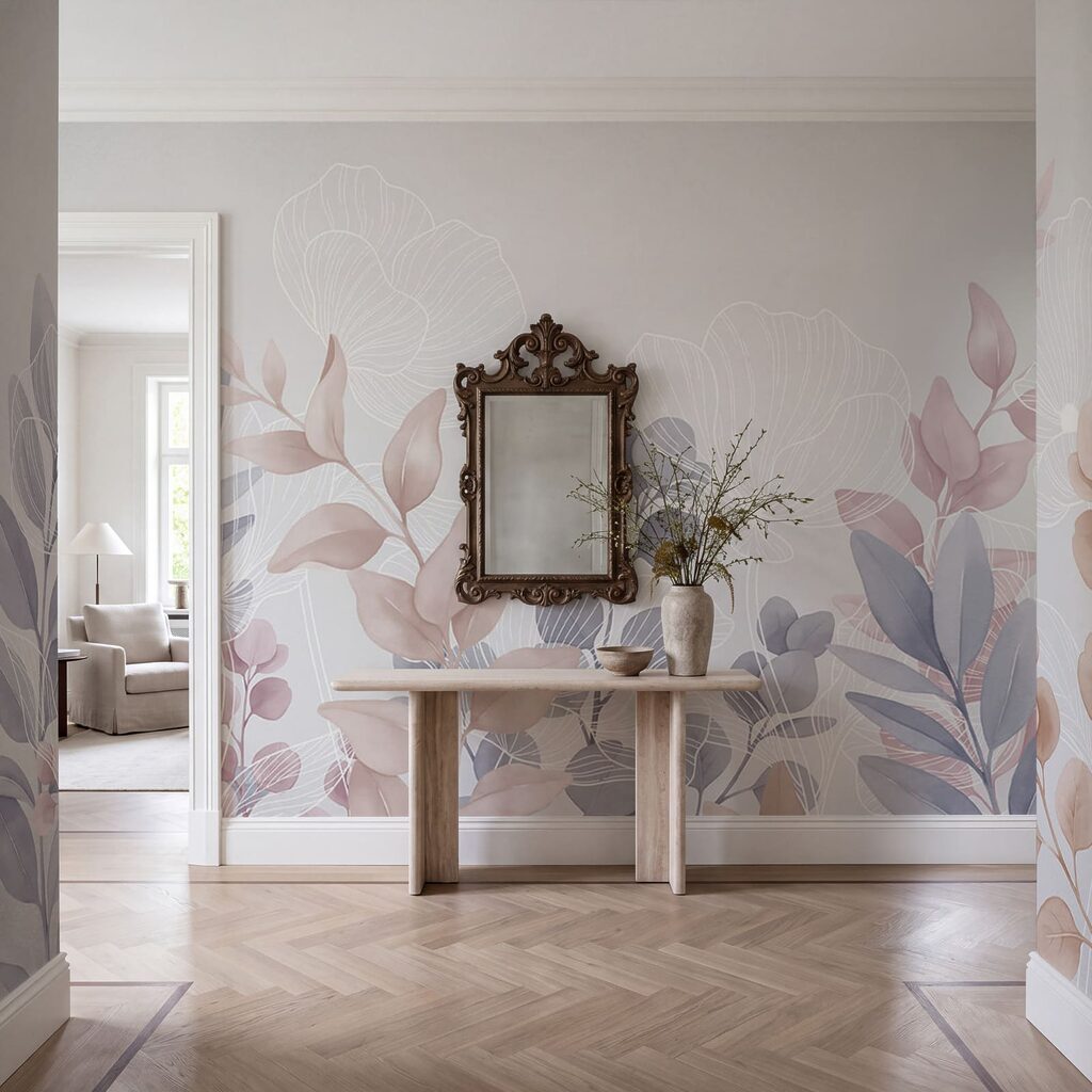 Frunze cu nervuri albe — interior 4