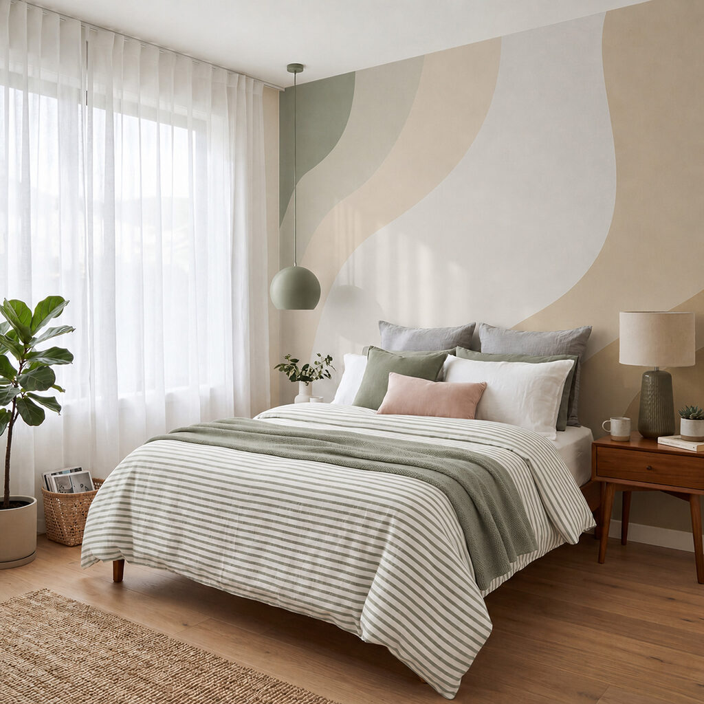 Benzi largi ondulate — interior 1