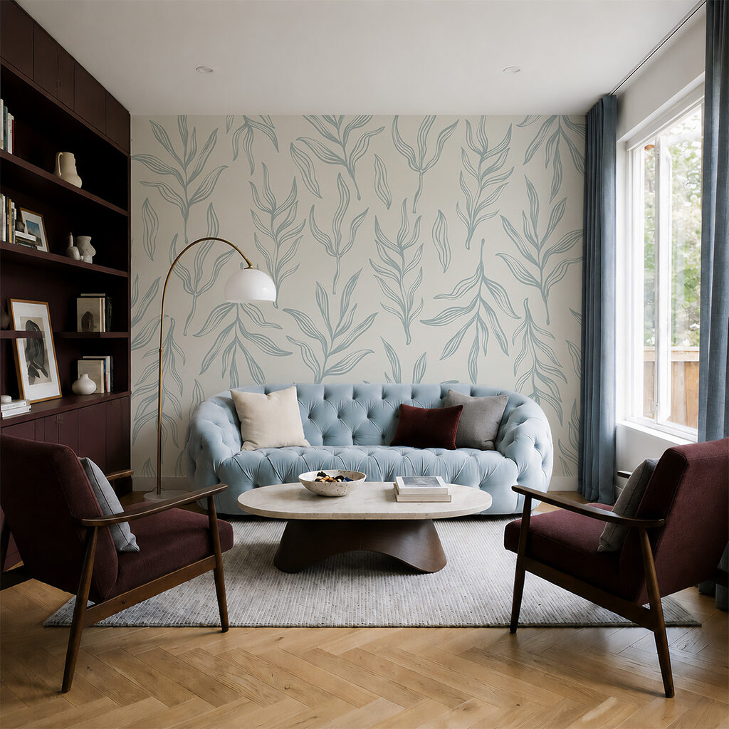 Ramuri în linii fine — interior 1