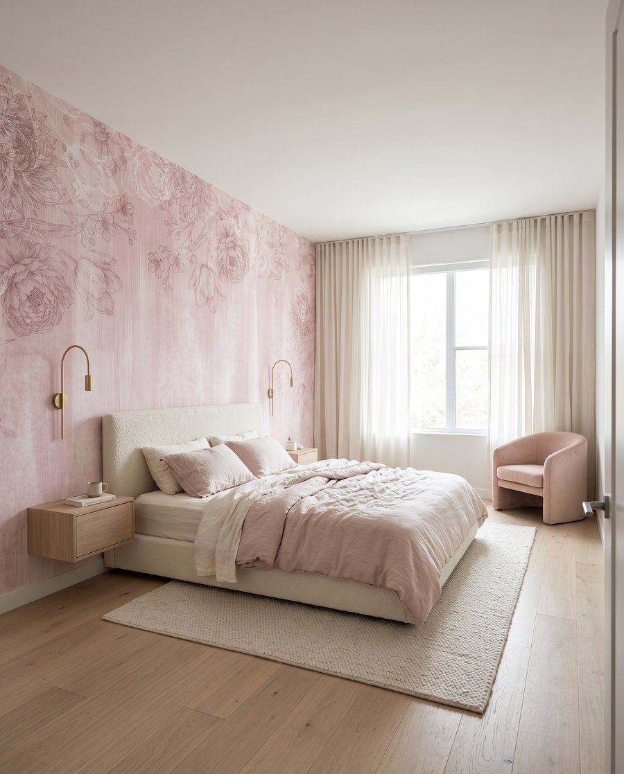 Flori deasupra vopselei — interior 3