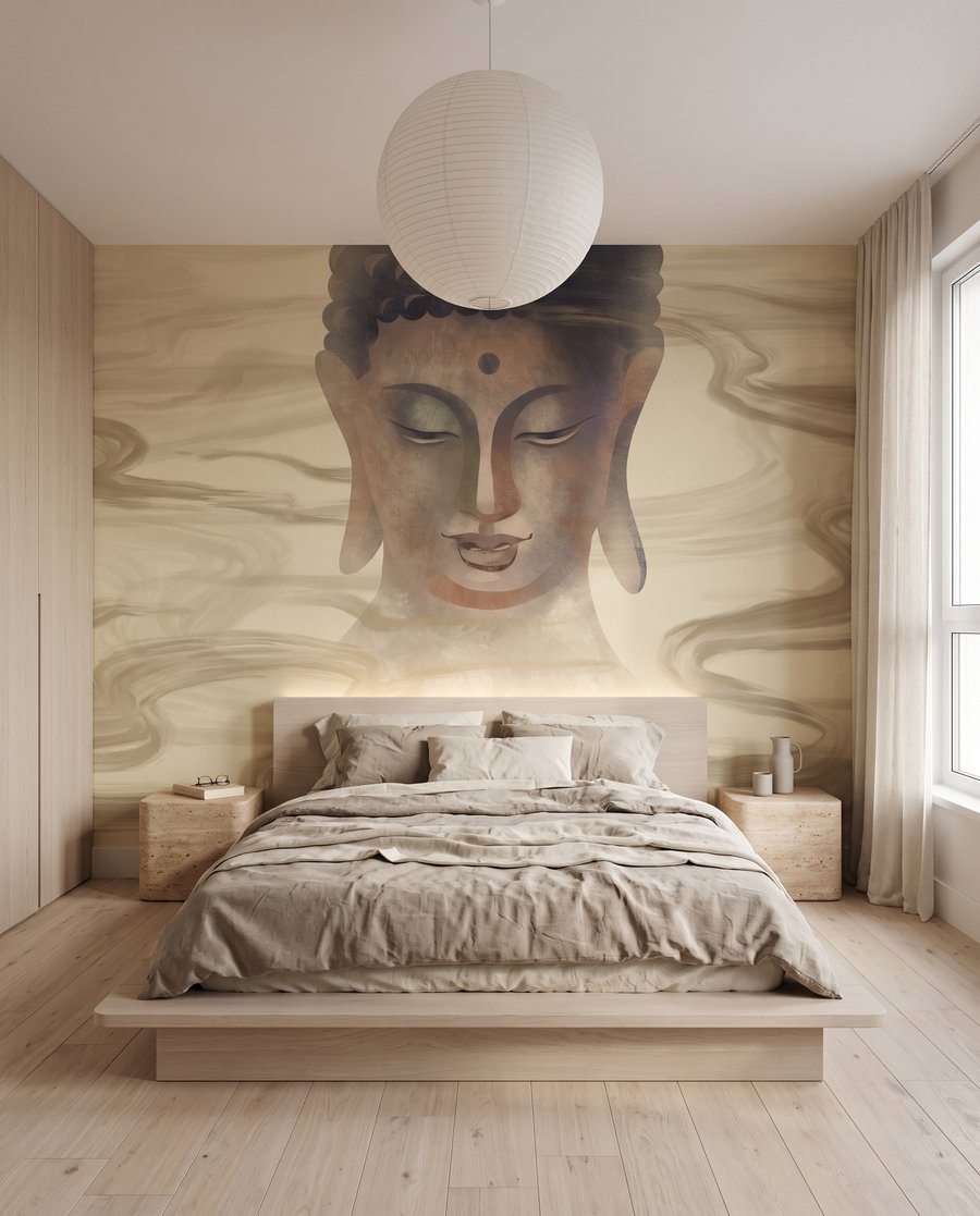 Buddha printre curenți aurii — interior 2