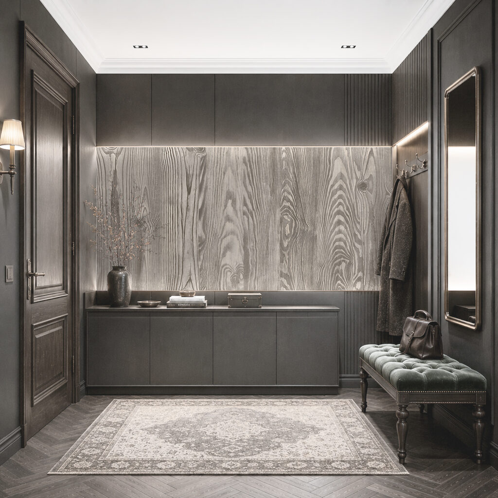 Lemn în benzi deschise — interior 4