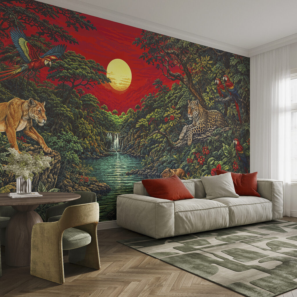 Feline în junglă — interior 2