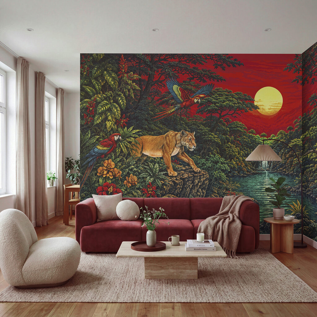 Feline în junglă — interior 4
