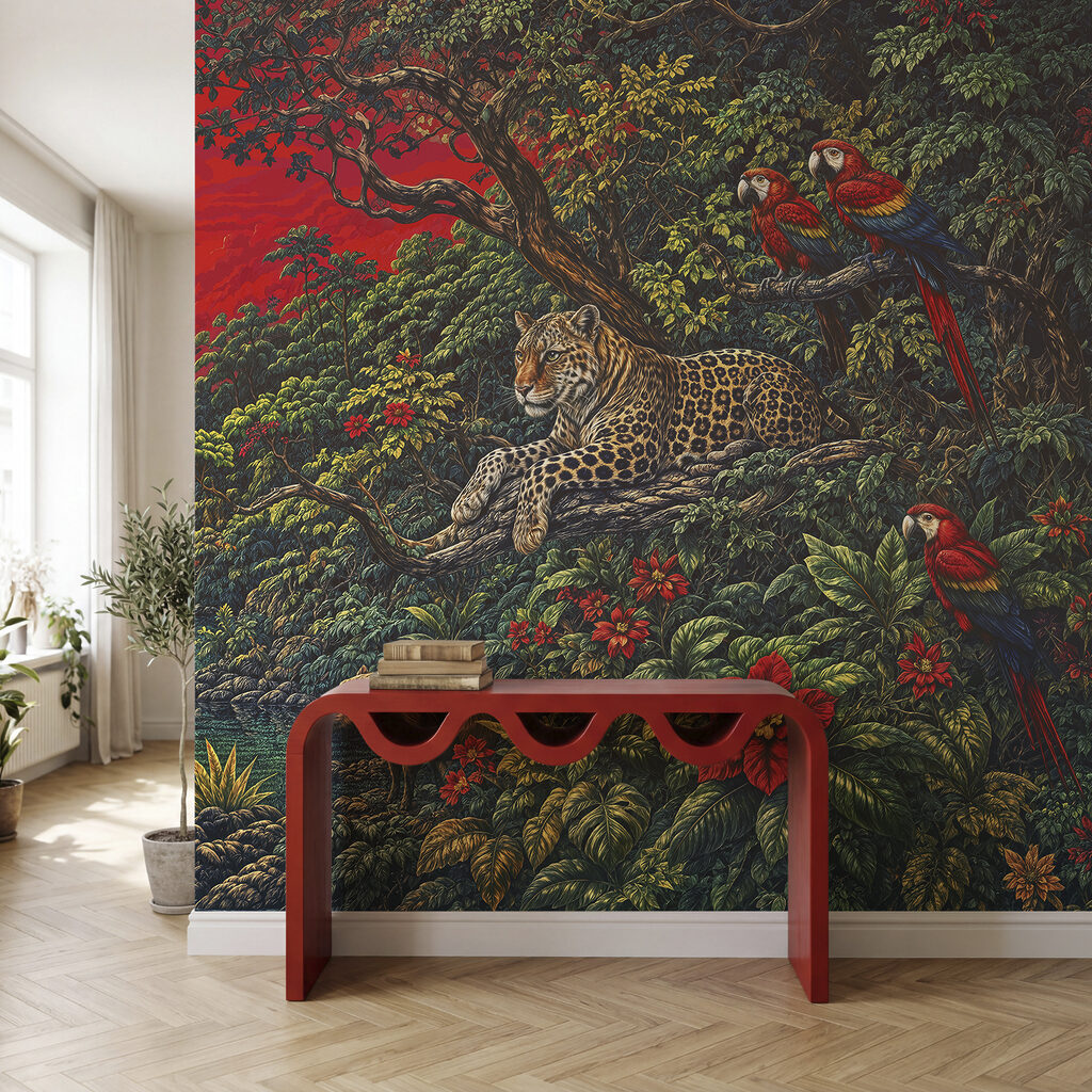 Feline în junglă — interior 3