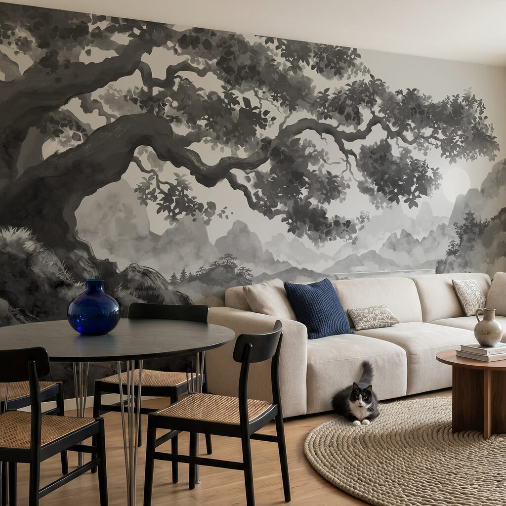 Ramură deasupra insulițelor — interior 1