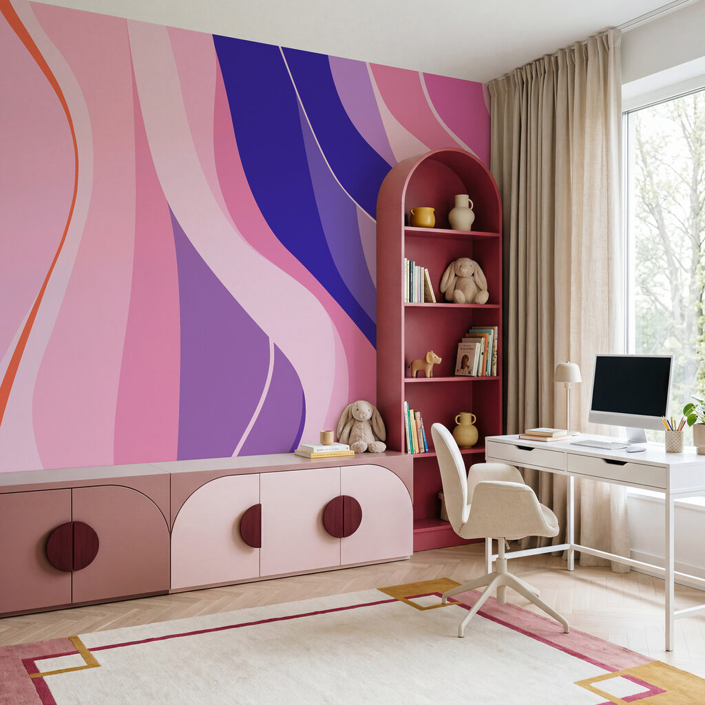 Panglici colorate ondulate — interior 2