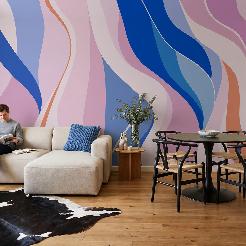 Panglici colorate ondulate — interior 1