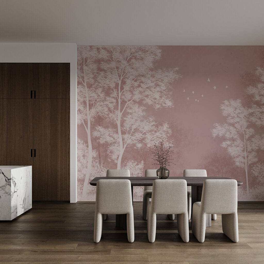 Copaci palizi în lumină — interior 4