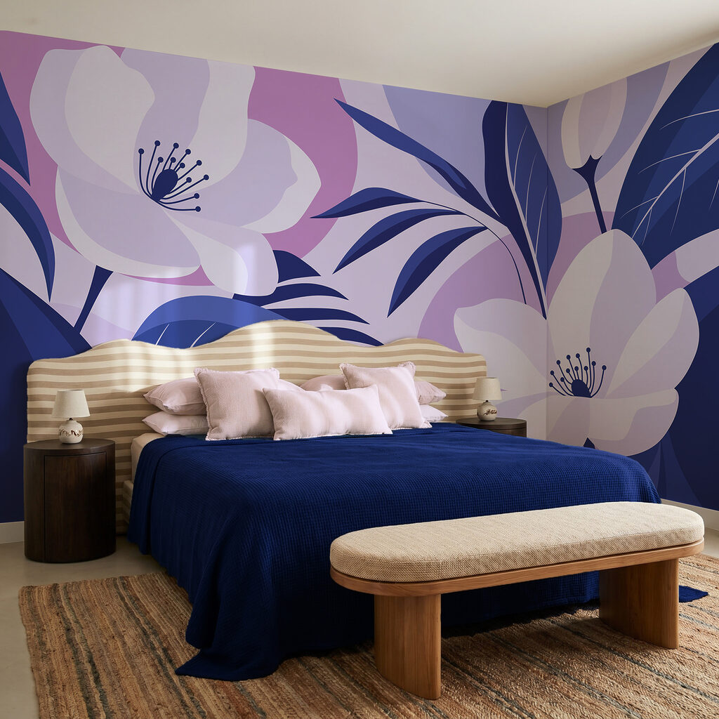 Flori printre frunze colorate — interior 1