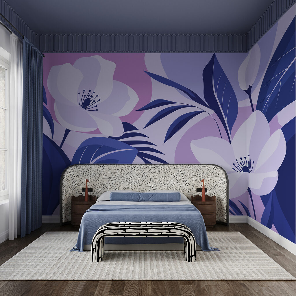 Flori printre frunze colorate — interior 2