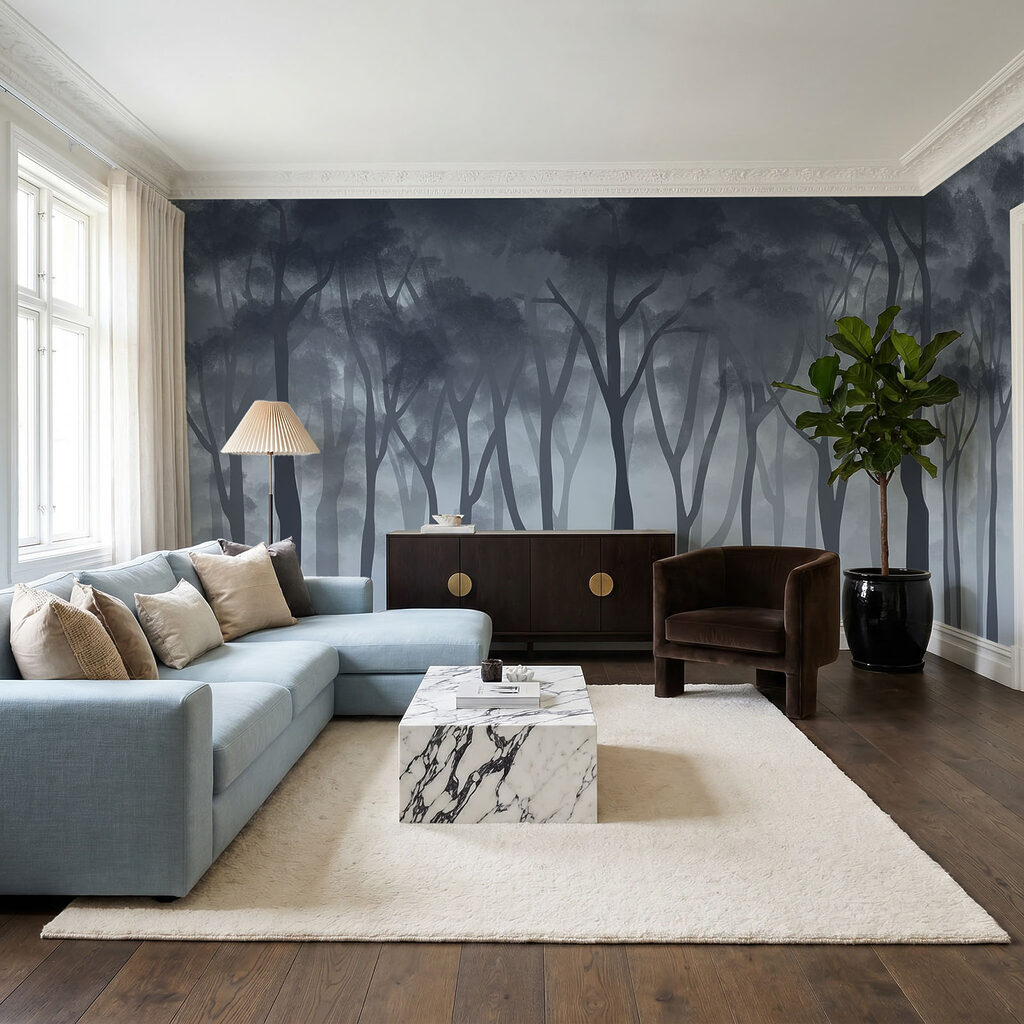 Printre trunchiuri — interior 2