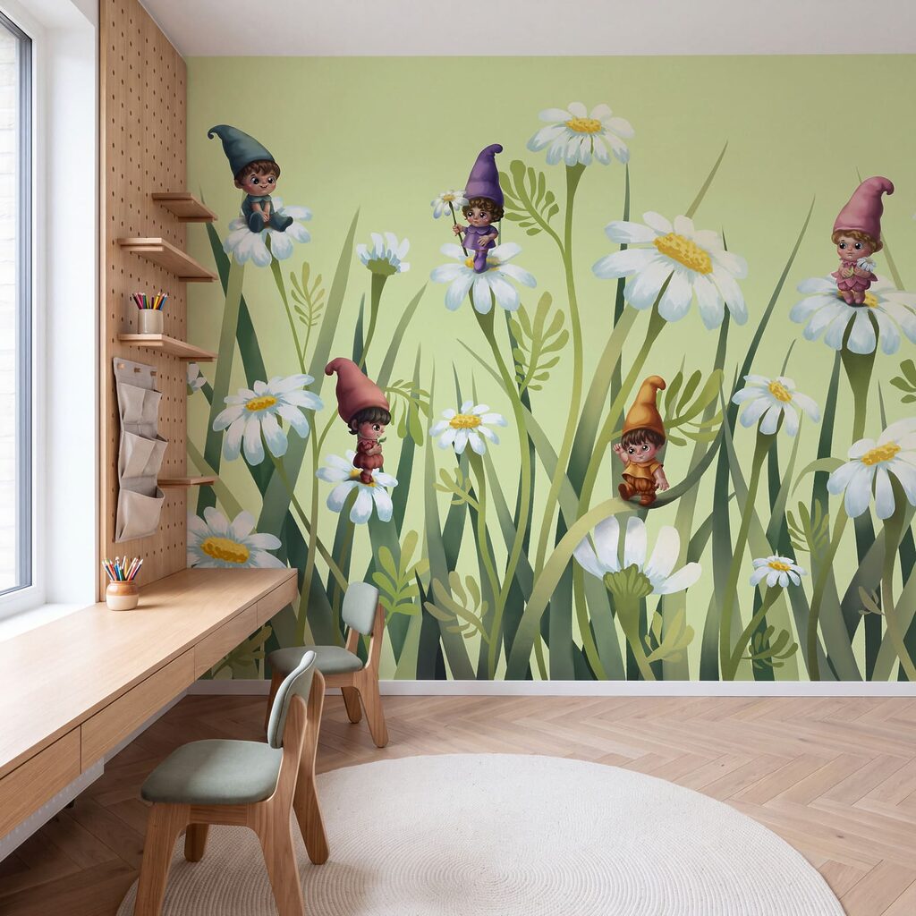 Pitici printre flori înalte — interior 2