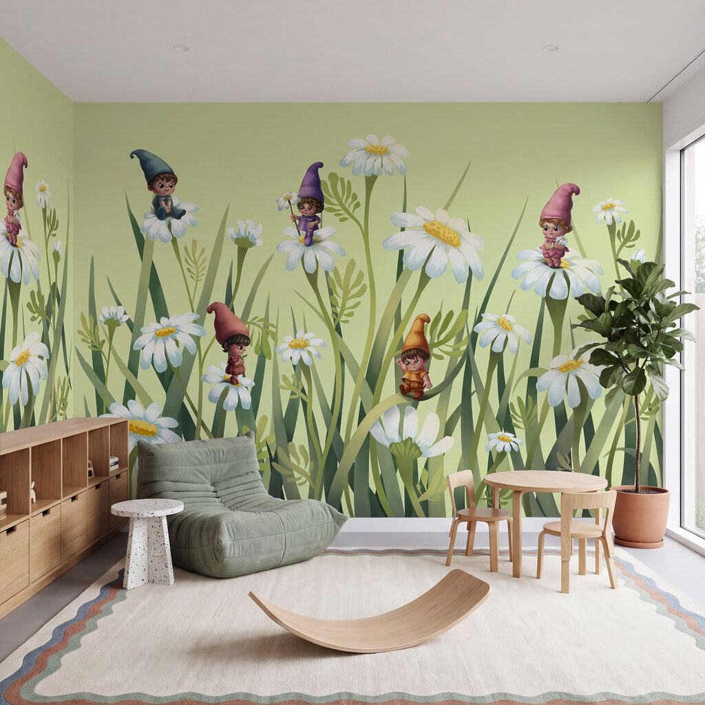 Pitici printre flori înalte — interior 1