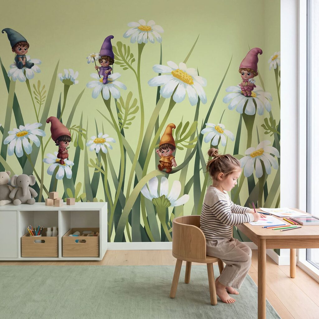 Pitici printre flori înalte — interior 3