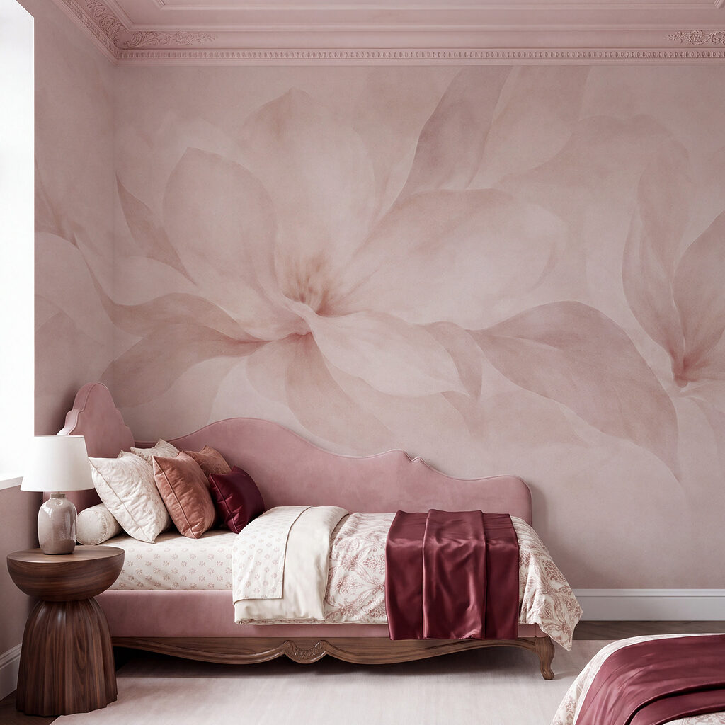 Flori mari cu frunze — interior 1