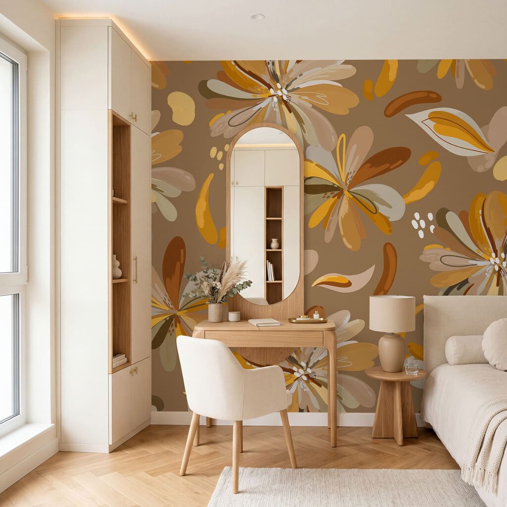 Flori ca pene colorate — interior 1