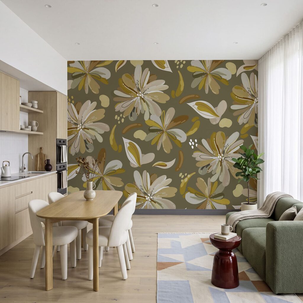 Flori ca pene colorate — interior 3
