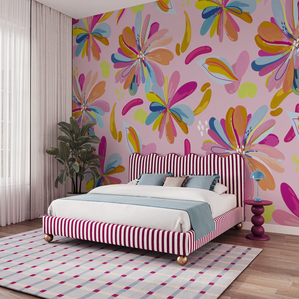 Flori ca pene colorate — interior 1