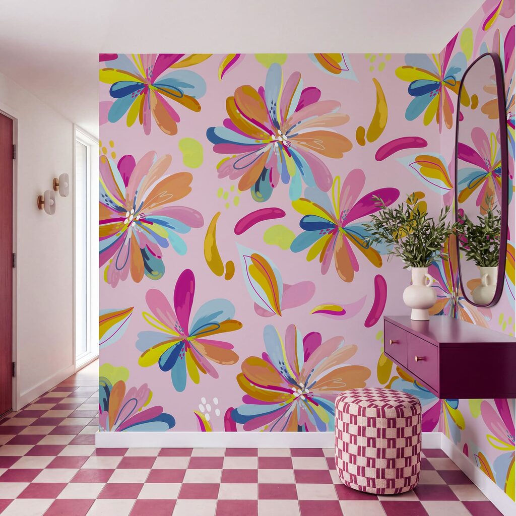 Flori ca pene colorate — interior 2