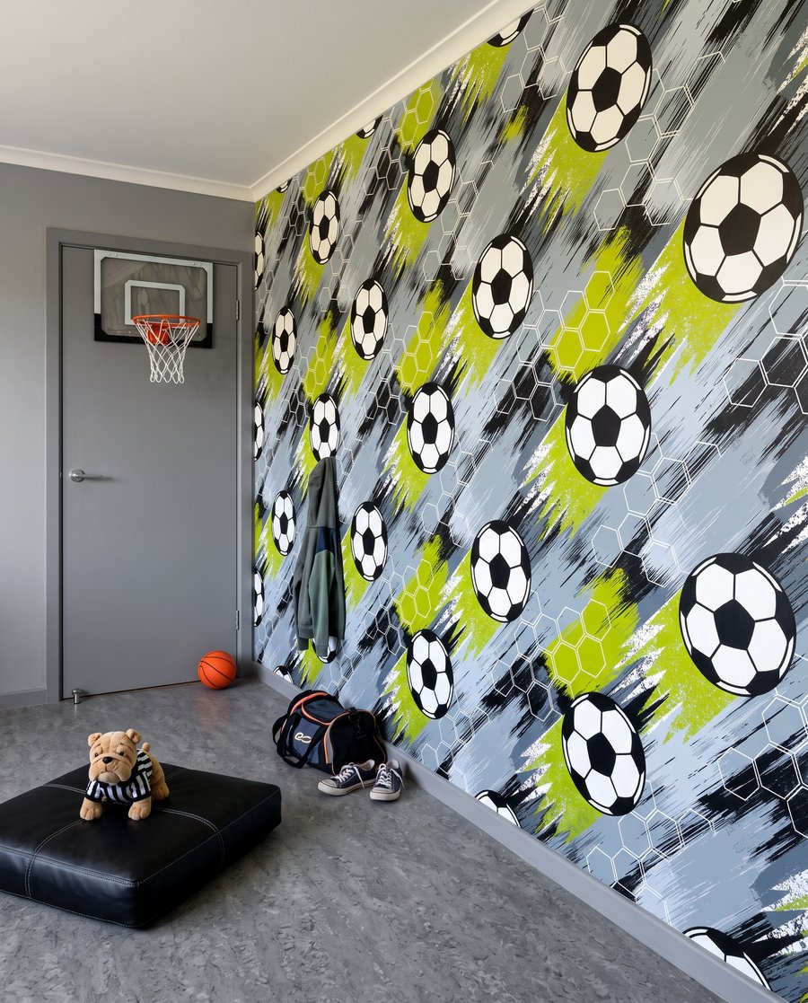 Mingi de fotbal — interior 3