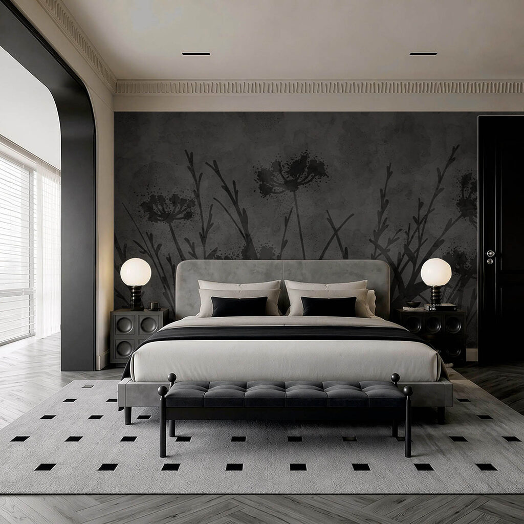 Flori în umbră neagră — interior 2