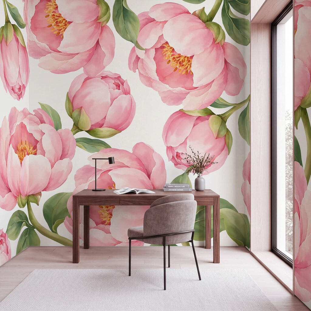 Flori roz deschise — interior 7